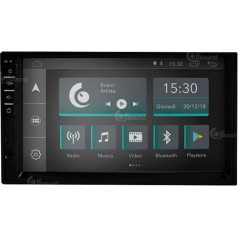 Universāls auto radio 2 DIN Android GPS Bluetooth Bluetooth WiFi USB DAB+ skārienjūtīgais ekrāns 7 collu 4Core Carplay Android Car