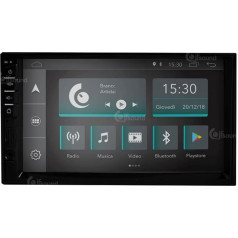 Universāls auto radio 2DIN Android GPS Bluetooth Bluetooth WiFi Dab USB Full HD skārienekrāns 7 collu Easyconnect