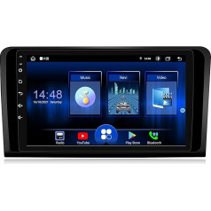 DDKUS Android 13 auto radio Mercedes Benz GL ML CLASS W164 X164 ML350 ML450 ML500 GL320 GL450, 9 collu 8 kodolu 8GB RAM 128GB ROM Radio Wireless CarPlay Android auto ar WiFi SWC Bluetooth