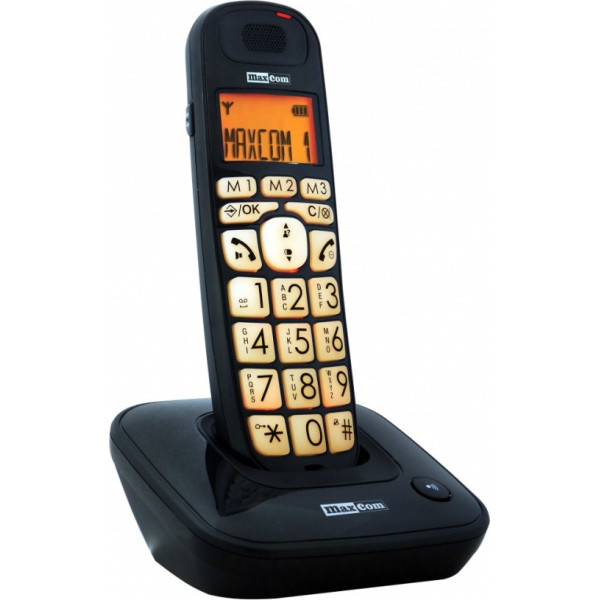 Mc6800 melns dect bb tālrunis