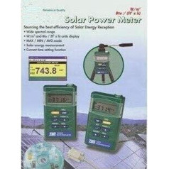 Gowe Saules detektors Saules enerģijas mērītāja diapazons: 2000 W/m2, 634btu/(FT2 x H)