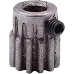 1M 14-Tooth Spur Wheel Inner Hole 6/6.35/8 mm Metal Motor 1 Module Hub / Convex Gear Rack Gear (8 mm)