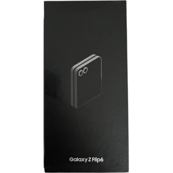 Samsung Z FLIP 6 SM-F741B, 12 + 256 GB, DS 5G, CRAFTED, melns, oriģināliekārta