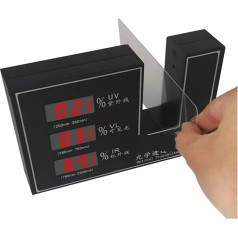 UV-Messgerät 206 3 In1 Solar Film Tester Optische Transmission Meter Transmission Meter Licht Transmission Messrät Schnelle Messgeschwindigkeit