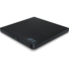 LG GP57EB40 Ultra Portable Slim DVD-RW - melns