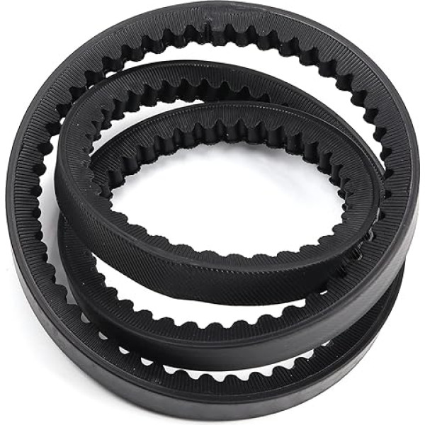 Othmro 1 gab Trīsstūra josta Rūpnieciskā josta BX47 Drive Belt Iekšējais apkārtmērs 47 Rūpnieciskās jaudas gumijas piedziņas rezerves josta virpas galda zāģi lentes zāģi Black