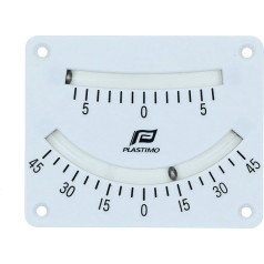 AB Tools Damped Inclinometer Clinometer Precīzs dubultās skalas līmenis 6 un 45 grādu burāšana