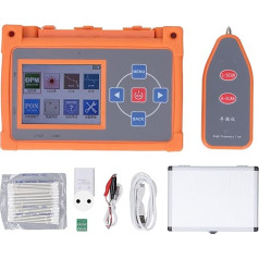 9-in-1-OTDR-Glasfasertester, PON-Test-LCD-Display, Hochpräzise Messungen (EU-Stecker 100-240 V)