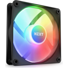 NZXT F120 RGB Core - 120 мм встраиваемый RGB вентилятор - 8 индивидуально управляемых светодиодов - полупрозрачные лопасти вентилятора - гидродинамиче