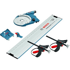 Bosch Professional 1600A001T8 FSN OFA 32 KIT 800 Sistēmas komplekts, sliedes vadotne ar caurumu rakstu, sliedes adapteris, 2 skavas skavas, papildu adapteris.