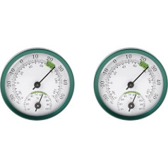 Haushalt Wandhalterung Hygrometer Mechanisch Keine Batterie Temperatur Luftfeuchtigkeitsmesser Gauge Wandhalterung Rund Luftfeuchtigkeitsmesser Luftfeuchtigkeitsmesser Hygrometer Wetterthermometer