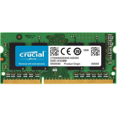 Crucial CT25664BF160B Память (DDR3L, 1600 MT/s, PC3L-12800, SODIMM, 204 Pin) 8gb