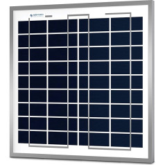 ACOPOWER 15 Watt 15 W Polykristallines Photovoltaik-PV-Solarmodulmodul 12 V Batterieladung