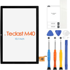 ARSSLY Priekš Teclast M40 skārienjūtīgais ekrāns Teclast M40 10.1 collu digitālizatoram Skārienjūtīgais stikls priekš TC M40 ar instrumentiem (ne LCD displejs)