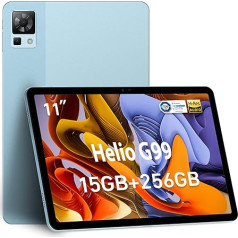 DOOGEE T30 PRO Android 13 Tablet 11 Inch, 2.5K Display Helio G99 Octa-Core 15GB RAM 256GB ROM (2TB TF) Gaming, 8580mAh/33W, 2560x1600 FHD+, 20MP Dual SIM 4G LTE +5G WiFi PC Widevine L1