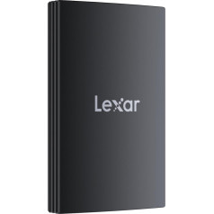 Lexar Armor 700 portatīvais SSD 4TB, līdz 2000MB/s lasīšanai un ierakstīšanai, USB 3.2 Gen 2x2, ārējais SSD, IP66 ūdens un putekļu aizsardzība, saderīgs ar Mac/PC, iPhone 15 Pro, kameru (LAR700X004T-RNBNG)