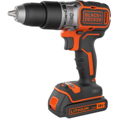 Black + Decker bl188 K-qw bezass urbjmašīna ar akumulatoru, oranža, BL188K-QW 27W, 18V