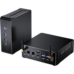 Mavsloly Mini dators ar Core i9-13900H, 14 kodolu līdz 5,4 GHz, 64G RAM, 2T PCIE4.0 SSD, Dual LAN, Wi-Fi 6E, 1x DisplayPort, 1x HDMI, 1x USB-C, VESA, Windows 11 Pro