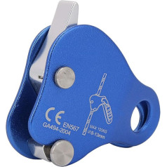 Ozgkee Progressive Pulley Pulley Aluminum Alloy Single Rope Pulley Climbing Roller Drošības aprīkojums