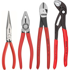 KNIPEX Tools 9K 00 80 94 US Cobra Kombischneider und Spitzzange 4-teilig