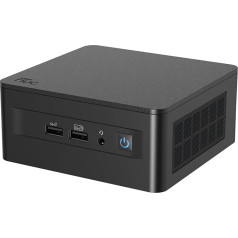 Intel NUC 13 Pro Mini dators, Intel Core i7-1360P Mini dators (12 kodolu, 16 pavedieni, līdz 5,0 GHz), 32 GB DDR4, 1 TB SSD, mini dators Windows 11 Pro, atbalsta 8K HDR4 displeju, WiFi 6E, Bluetooth 5.3