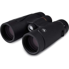 Celestron 71406 TrailSeeker 10x42 BaK-4 Prismen-Fernglas, melns (Schwarz)