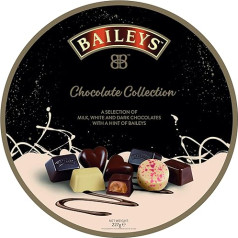 Baileys Chocolate Collection | 1 x 227 g (1 iepakojums) | Maigi kūstoši dažādu garšu šokolādes konfektes | Šokolādes dāvana | Pildīts ar Baileys liķieri