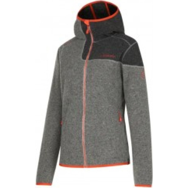 Jaka IRIDE HOODY W M Cloud/Cherry Tomato