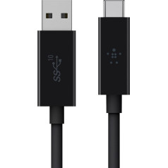 Kabeļa usb-c uz usb a 3,1 m melns