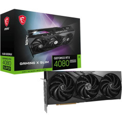 Vaizdo plokštė geforce rtx 4080 super 16gb gaming x slim gddr6x 256bit