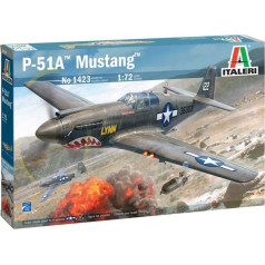 Plastmasas modelis p-51a mustang 1/72