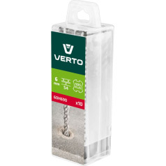 Verto SDS Plus urbis betonam, 6 x 110 mm, S4 x 10 gab.