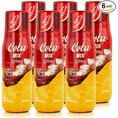 Gut & Günstig Drinks Syrup Cola Mix 500 ml Izgatavo aptuveni 12 litrus (6 gab. iepakojumā)