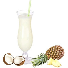 Pina Colada Luxofit sūkalu pulveris, bagātināts ar L-karnitīnu Olbaltumvielu Wellness dzēriens sūkalas bez aspartāma (Pina Colada, 10 kg)