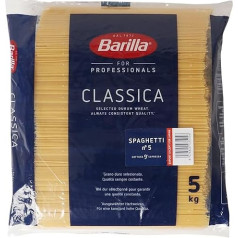 Макароны Barilla Durum Wheat Spaghetti №5 - упаковка из 1 (1 x 5 кг)