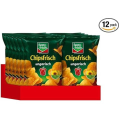 funny-frisch Chipsfrisch ungāru, 12 gab. iepakojumā (12 x 40 g)