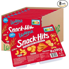 Lorenz Snack World Snack Hits, 8 gabali (8 x 280 g)