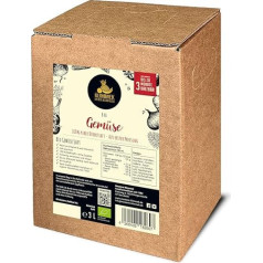Klimmek Premium bioloģisko dārzeņu sula, ideāli piemērota gavēnim, bez cukura, 3 l maisiņš kastītē