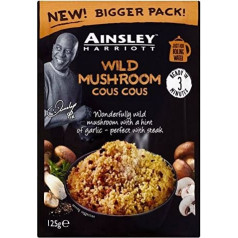 Ainsley Harriott Savvaļas sēnes kuskuss 125G (6 gab. iepakojumā)