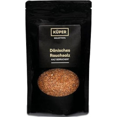 Küper Selection - Danish Smoked Salt - Cold Smoked Sea Salt - 250g Salt Pack