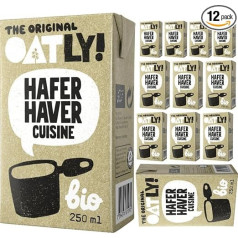 Oatly Oat Cuisine 250 ml x 12 gab.