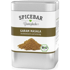 Spicebar Garam Masala autentisks ziemeļindijas garšvielu maisījums (1 x 80g)