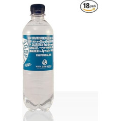 Viva Con Agua Minerālūdens skaļš PET pudele 18 x 0,5 l ar karbonizēto skābi - bez nogulsnēm