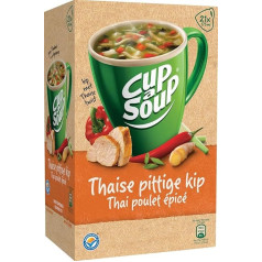 Unilever Thai Chicken Soup Spicy Coup a Soup Bag Zupas kauss Zupa 21 x 175ml