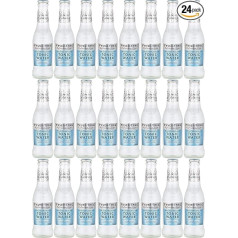 Fever-Tree Atsvaidzinoši viegls Vidusjūras tonizējošais ūdens 24 x 200 ml