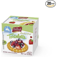 Coppenrath Tortettes Īsmaizītes bez cukura (20 x 250 g)