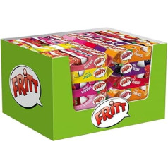 FRITT Fruit 60 x 70 g, košļājamās konfektes ar C vitamīnu, 7 garšīgi augļu aromāti