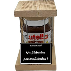 Personalizētas dāvanas bērniem Dāvanu ideja ar vārdu - avārijas rezerves metāla režģa Nutella glāze (1 x 450 g) - dzimšanas diena Kāzu atvadas