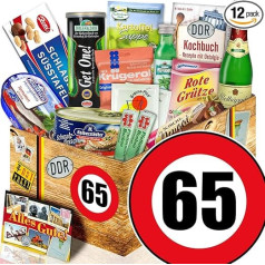 Ostpaket L / Dzimšanas diena 65 / Dāvanu grozs Tēvs / Specialitātes kaste