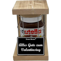 Nutella - Avārijas rezerve - Metāla režģis - Laimīgu Valentīndienu - Valentīndienas dāvana - Nutella dāvanu ideja ar koku vīriešiem un sievietēm